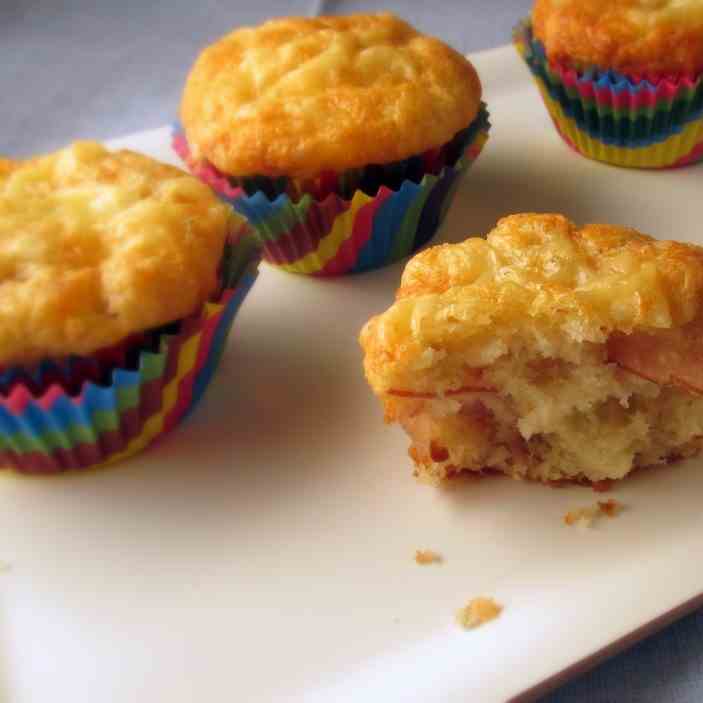 Ham and Cheese Muffins