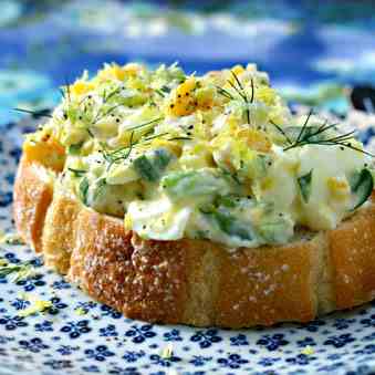 Lemon-dill egg salad