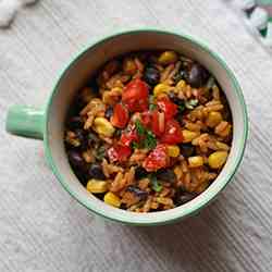 Spanish Rice with Black Beans & Corn