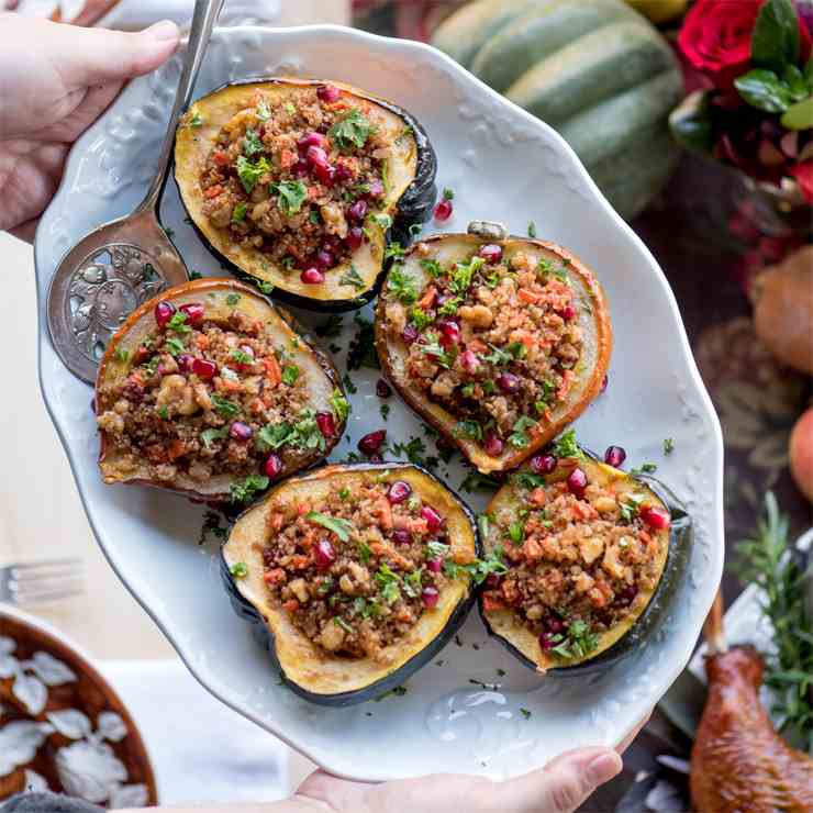 Stuffed Acorn Squash