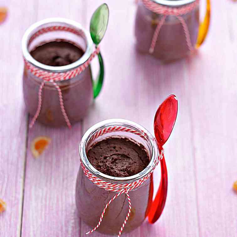 Quick chocolate mousse