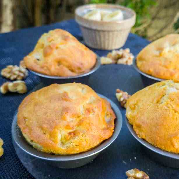 Banana Bread Muffins