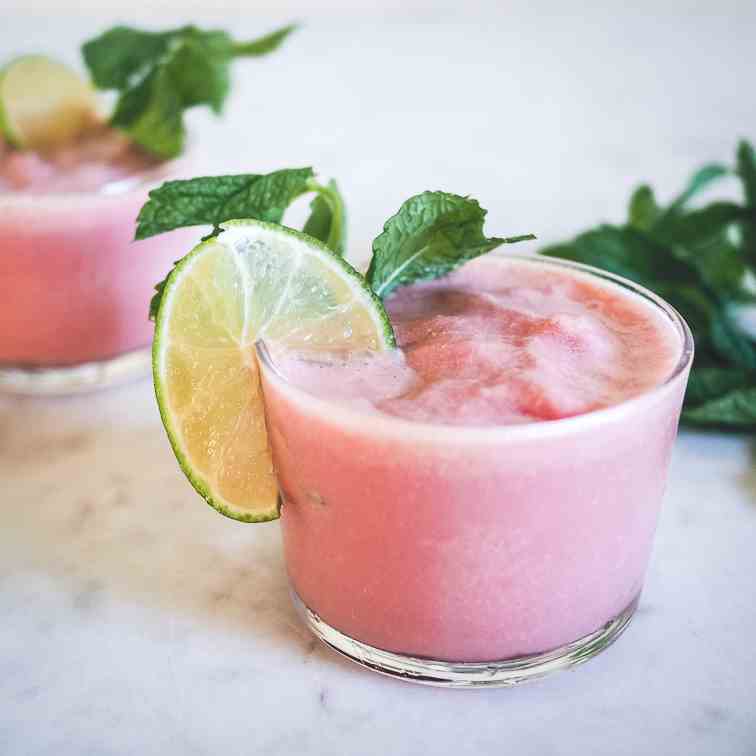 Watermelon Coconut Cream