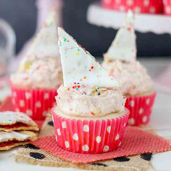 Pop Tart Cupcakes