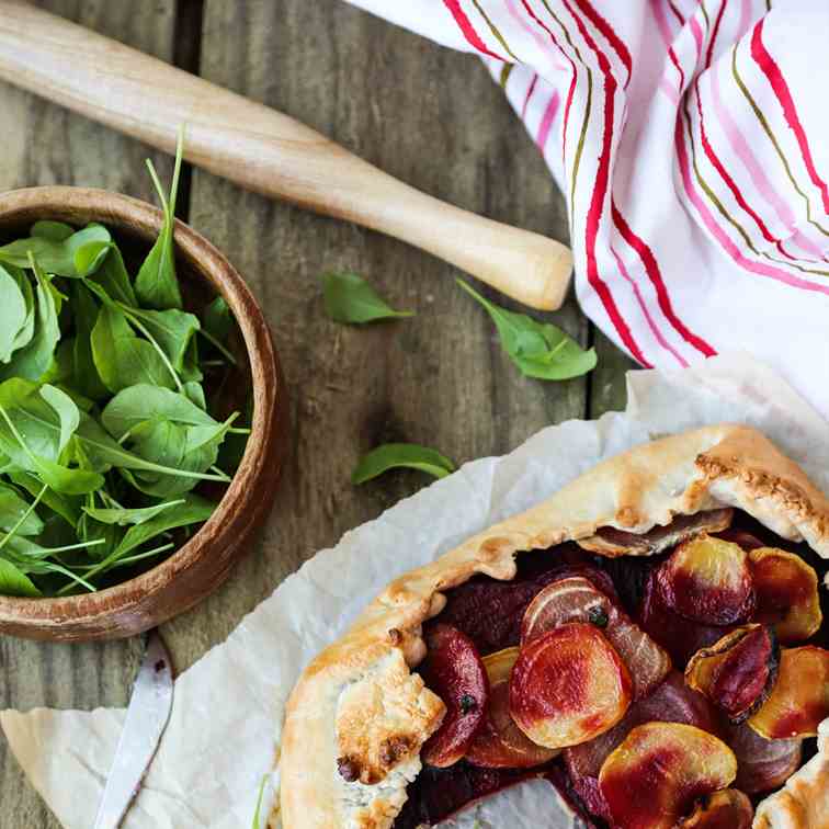 beetroot galette