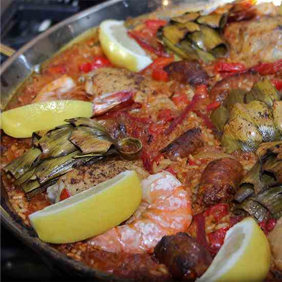 Chicken & Chorizo Paella 