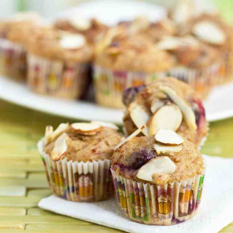 Blueberry Almond Breakfast Bites