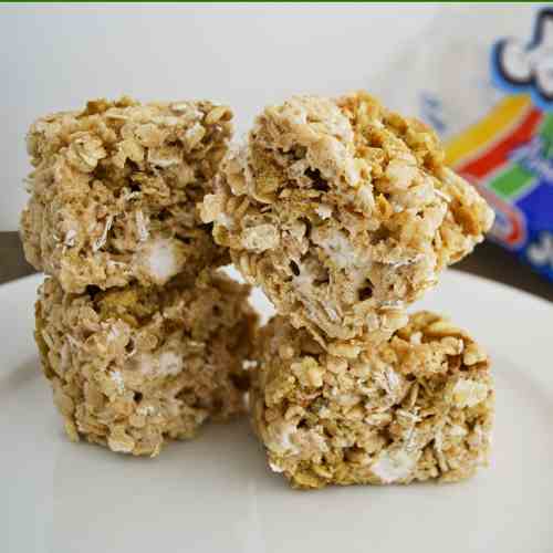 Oatmeal Cookie Rice Krispy Treats