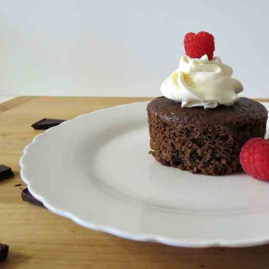 Chocolate Mocha Mini Cakes