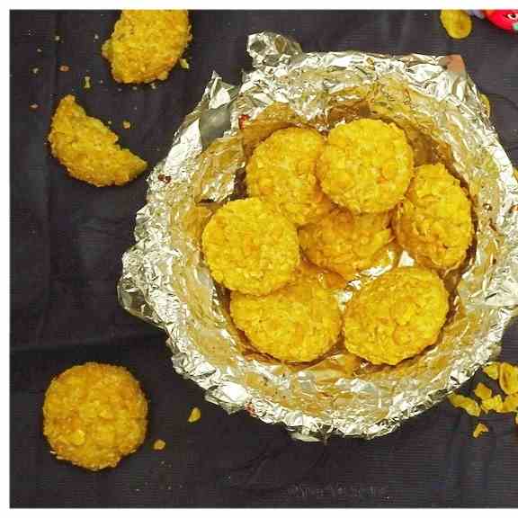 Eggless Whole Wheat Cornflakes