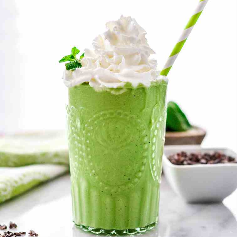 Healthy Shamrock Shake