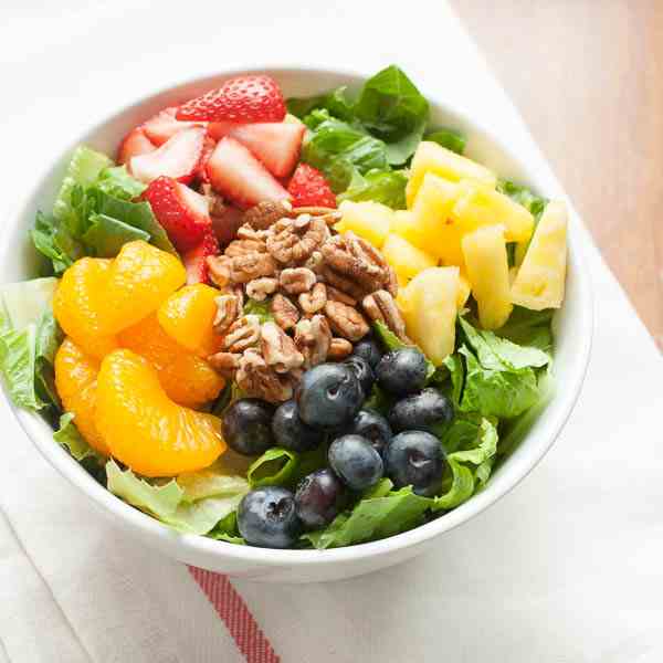 Summer Fruit and Poppyseed Salad