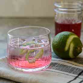 Cranberry Vodka Spritzer