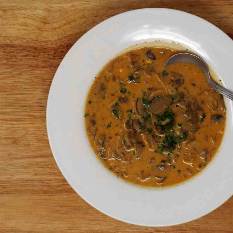 Hungarian Mushroom Soup