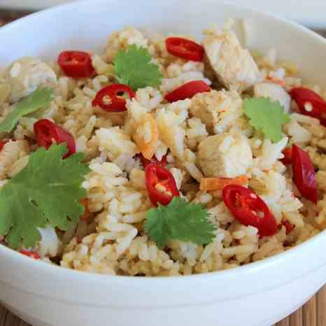 Thai Green Curry Fried Rice