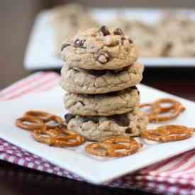 Pretzel Chocolate Chip Cookies