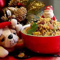 East & West meet in Christmas Rice