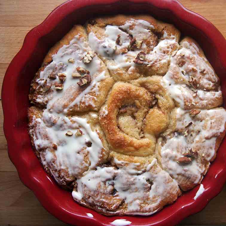 Buttery homemade cinnamon rolls