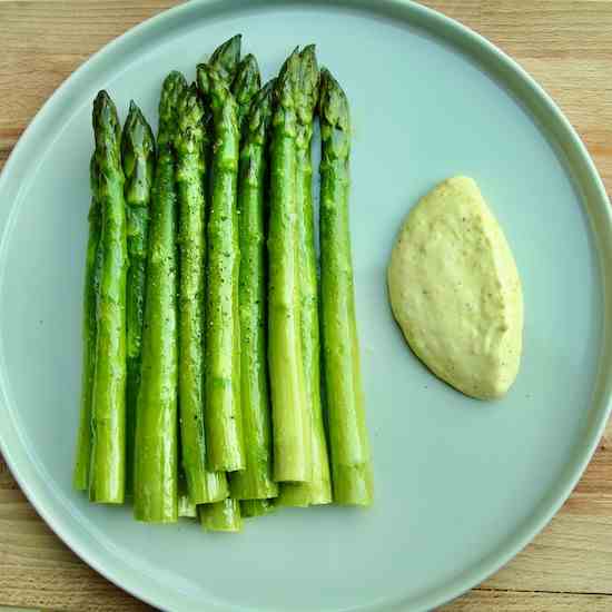 Asparagus and Citrus Mayonnaise