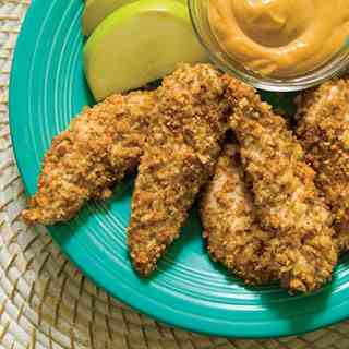 Pecan-Crusted Cajun Chicken Fingers