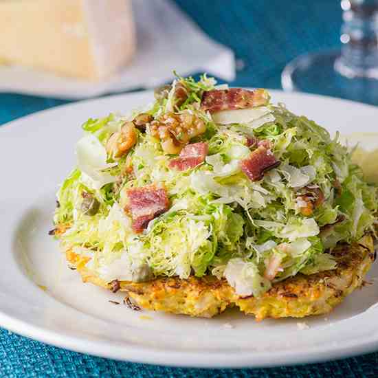 Shaved Brussels Sprouts Salad