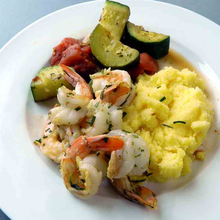 Amy Riolo's Sizzling Rosemary Shrimp