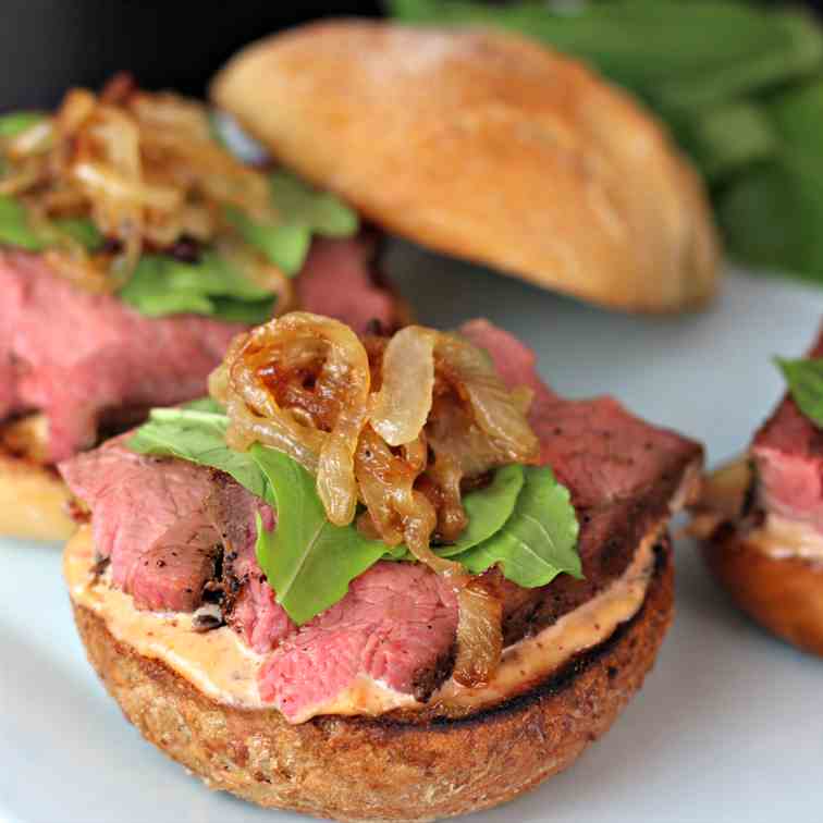 Tri Tip Sliders