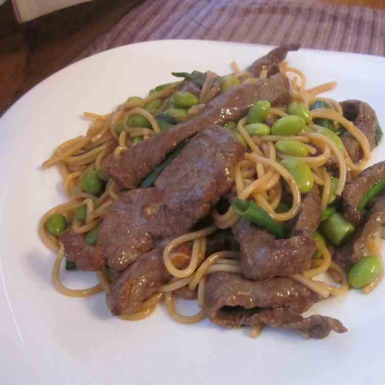 Chinese Beef with Noodles