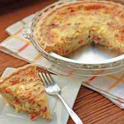 Quiche Lorraine with Bacon