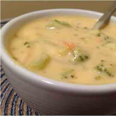 Broccoli Cheddar Soup (Panera Copycat)