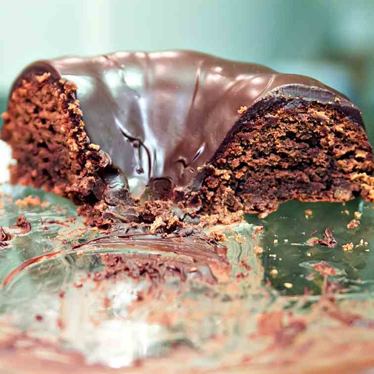 Chocolate Ganache Bundt Cake