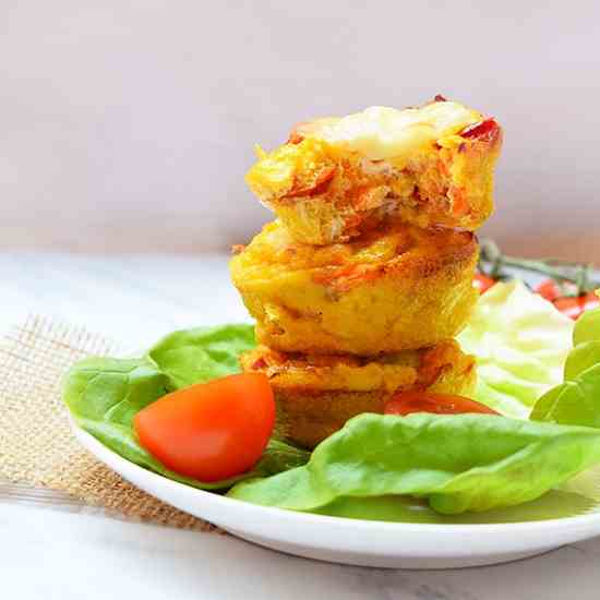 Mozzarella Egg Muffins