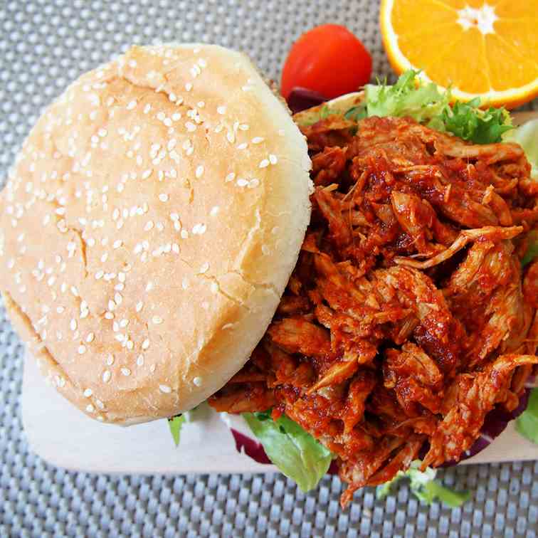 Orange Barbeque Pulled Pork 