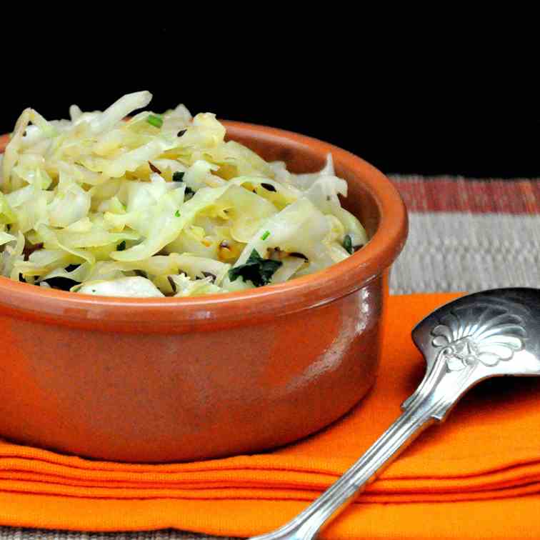 Cumin & Coriander Cabbage