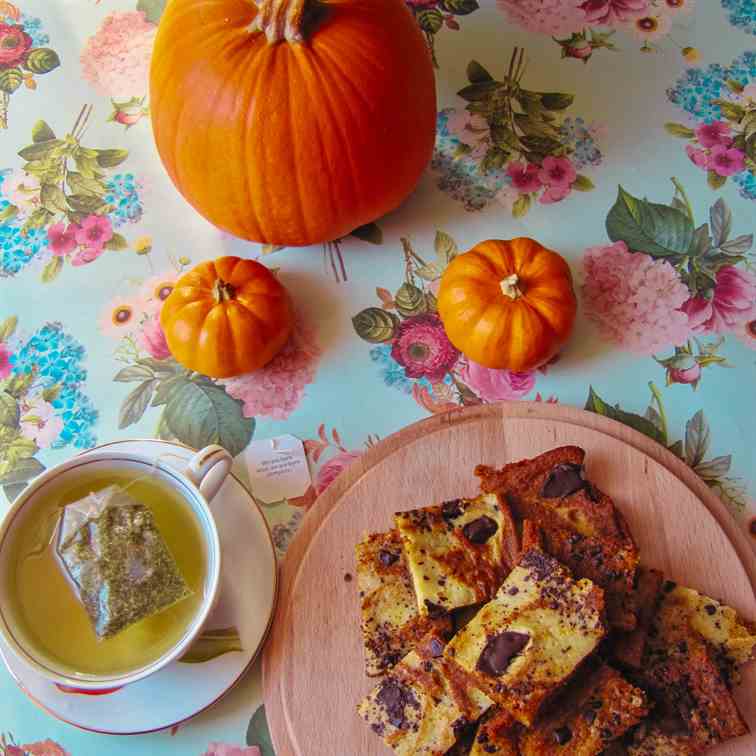 Pumpkin Swirl Bars - Gluten Free