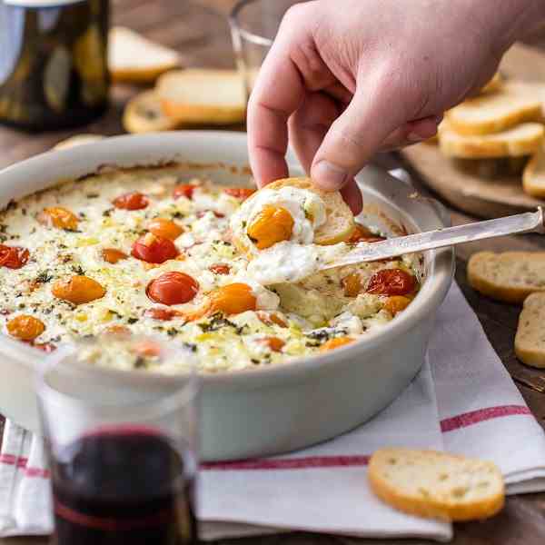 Tomato Goat Cheese Dip