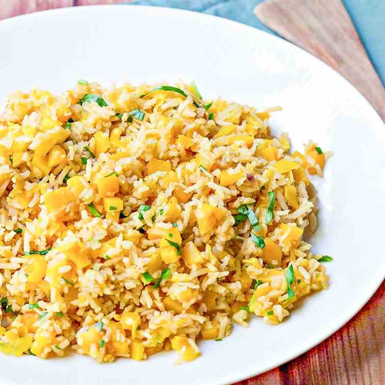 Butternut Squash Pilaf