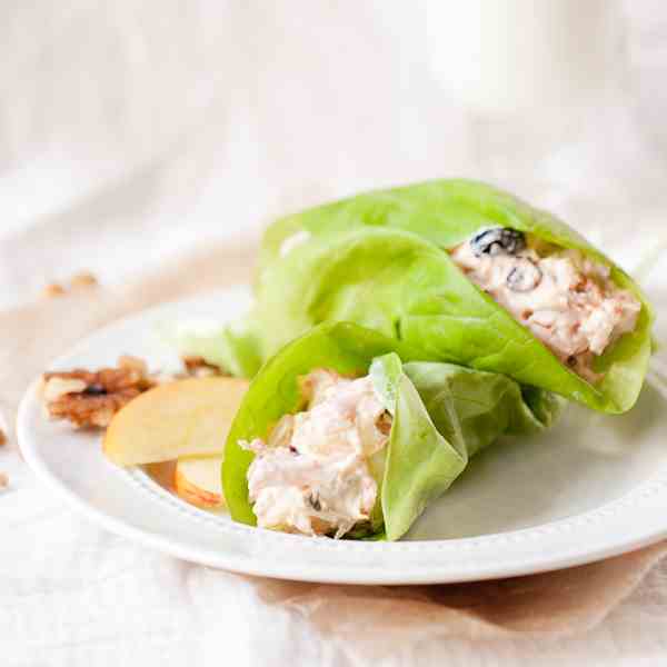 Waldorf Chicken Salad Wraps