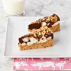 Peanut Butter Rocky Road Tart