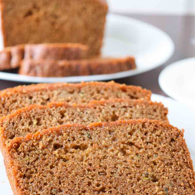 Honey-Sweetened Zucchini Bread