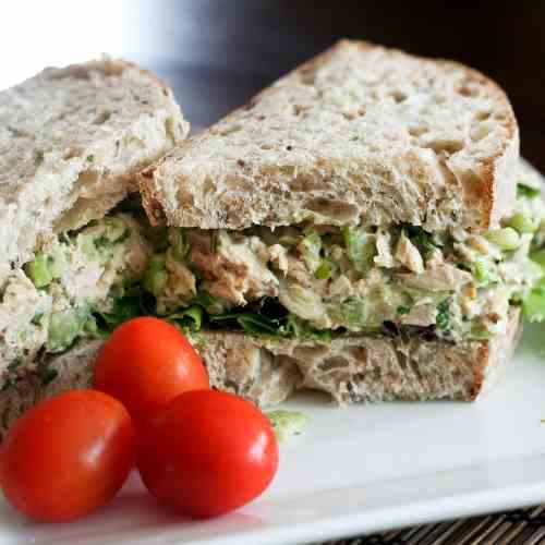 Simple Tuna Fish Sandwich