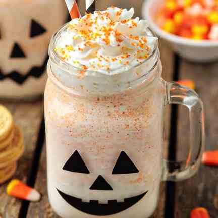 Candy Corn Oreo Milkshake