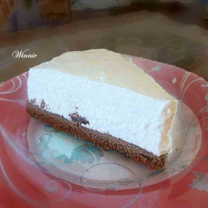 No-bake CheeseCake with marshmallows