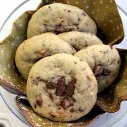 Chocolate/Toffee Butter Cookies