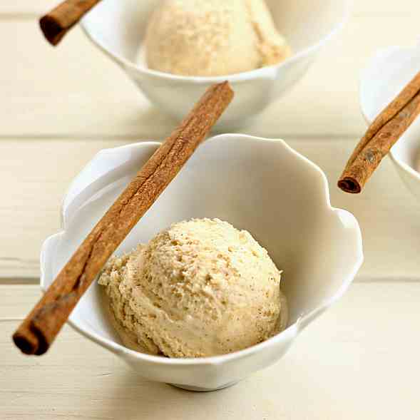 Low Fat Cinnamon Ice Cream