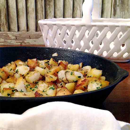 Garlic Home Fries