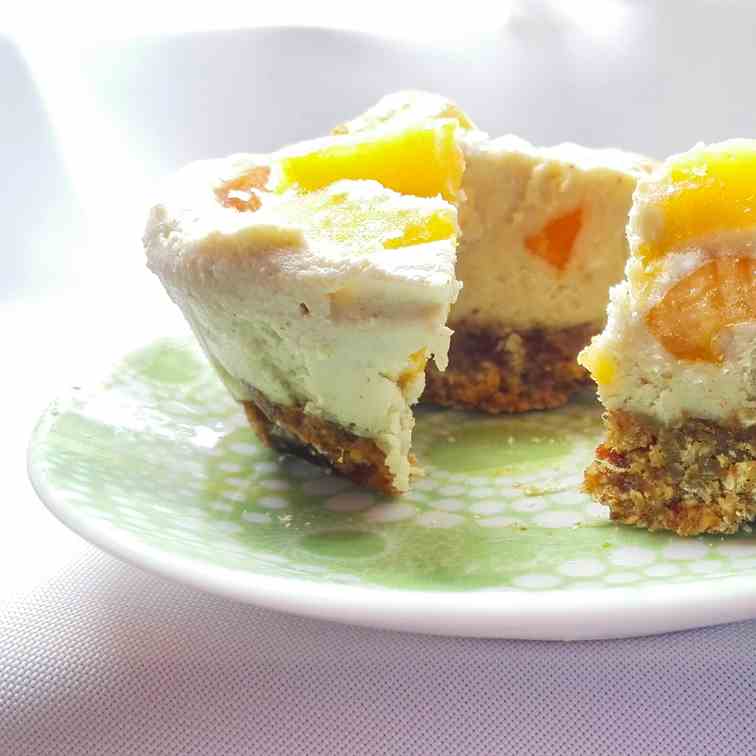 Raw Vegan Fruit Ice Cream Cake