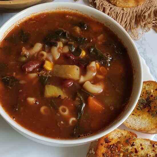 Vegan Minestrone Soup