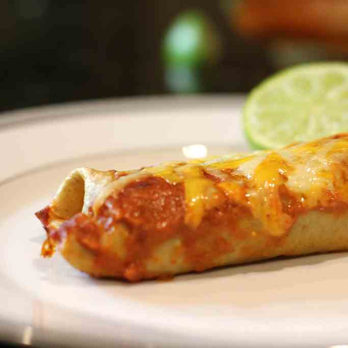 Easy Spicy Enchiladas!