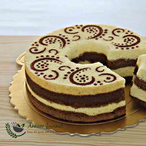 Orange Chocolate Chiffon Cake